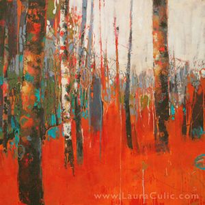 About Cold Wax Painting - Laura Culic Art