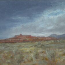 New Mexico, Red Rocks after Storm
