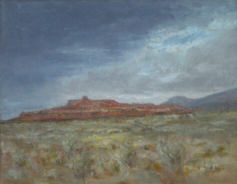 New Mexico, Red Rocks after Storm