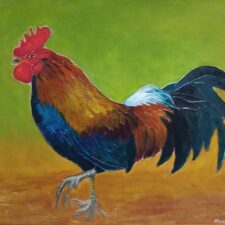 Strutting Rooster