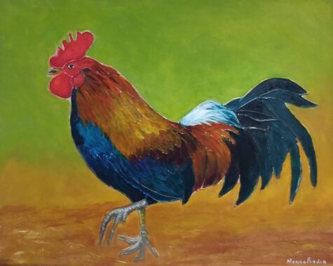 Strutting Rooster