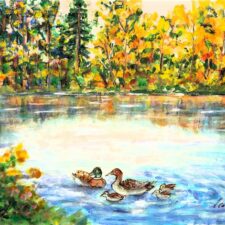 Geese on Lake Wilcox