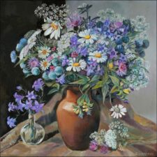 Bouquet with Bluebells