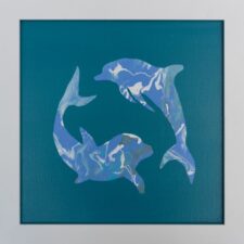 Porpoises Playing